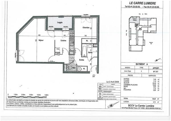 T2 QUARTIER ST SERGE