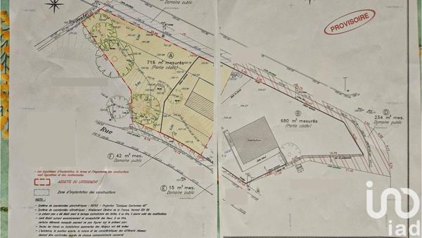 Terrain à vendre 716 m² Saint-Pierre-lès-Nemours