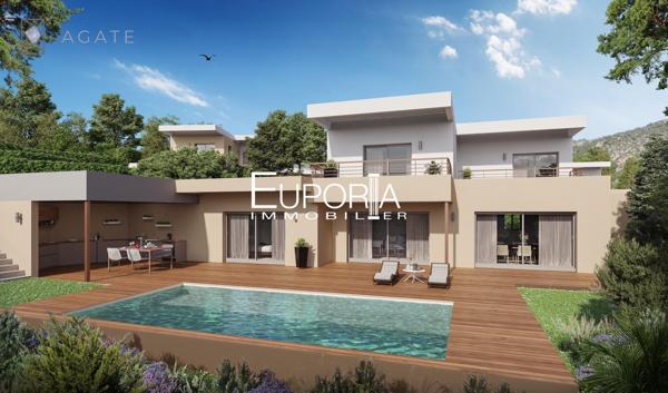 Maison d'exception 205m2 avec piscine vue Mer - Quartier de la Fosette