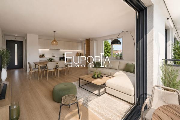 Appartement 4 pièces 82,74 m² avec terrasse – Aux portes de Paris
