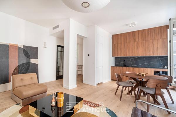 Appartement rénové et meublé et à deux pas de la Seine