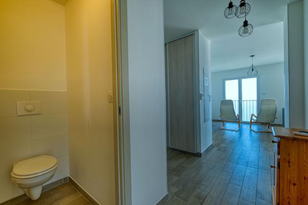 Appartement Brando - Poretto 3 pièce(s) 74 m² avec terrasses vue mer + place de stationnement privative