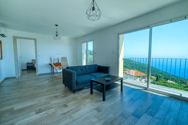 Appartement Brando - Poretto 3 pièce(s) 74 m² avec terrasses vue mer + place de stationnement privative