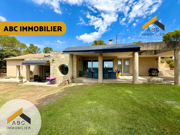 Uchaux (84100) Magnifique maison avec vue dominante