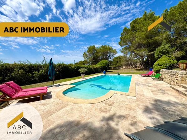 Uchaux (84100) Magnifique maison avec vue dominante