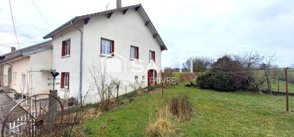 Maison pierre avec grandes dépendances et terrain.