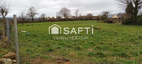 Terrain à bâtir – 729 m² – La Barre-de-Semilly