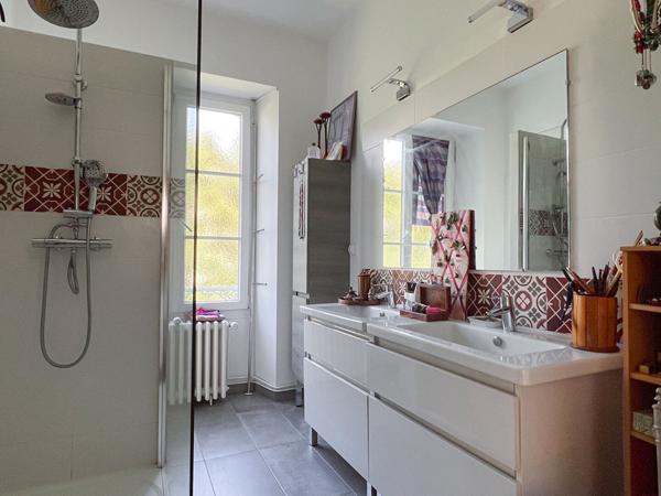 A vendre - Maison de Maître de 270 m² avec terrain de 1000 m² - jardin, cave et stationnements "Angers Ney/ St Serge"