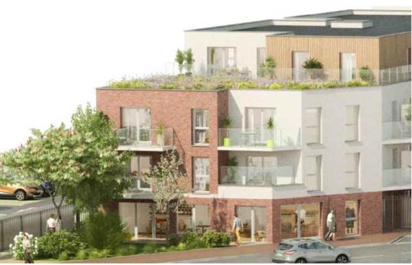 Local commercial neuf 95 m² à Leers – Axe passant, 3 parkings