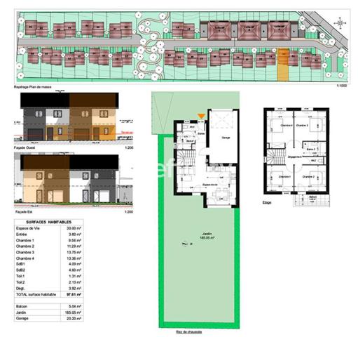 Maison 5 pièces - 98 m²