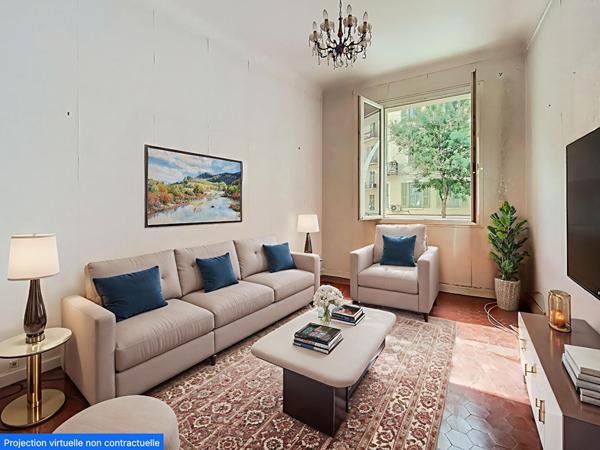 Nice Riquier 3 Pièces à Rénover Opportunité au Coeur de la Ville