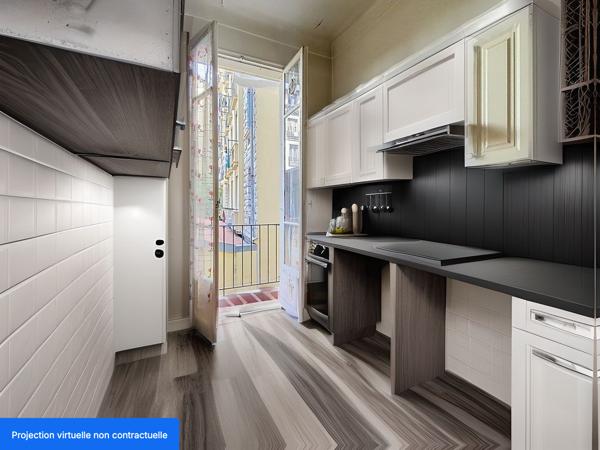 Nice Riquier 3 Pièces à Rénover Opportunité au Coeur de la Ville