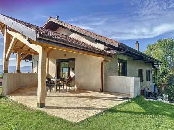 Dpt Haute Savoie (74), à vendre LOISIN maison P5 de 210 m² - Terrain d'env 8'000 m² agricole (possibilité d'avoir moins de terrain ou de louer du terrain supplémentaire)