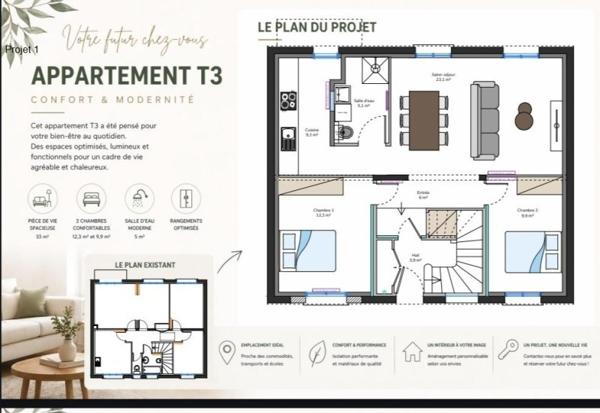 Vente / Appartement à rénover