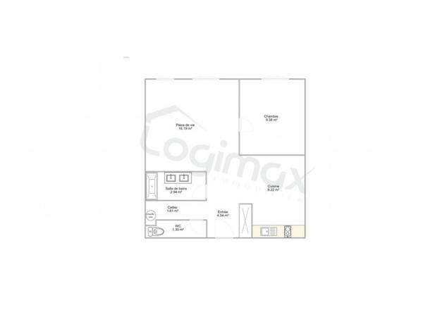 Vente appartement La rochelle, 46m² 2 pièces 229 950 Charente-maritime