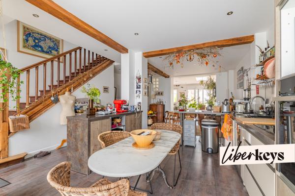 Petite pépite à La Varenne – MAISON DE CHARME RÉNOVÉE  137 m² – RER à pied- COUP DE CŒUR GARANTI