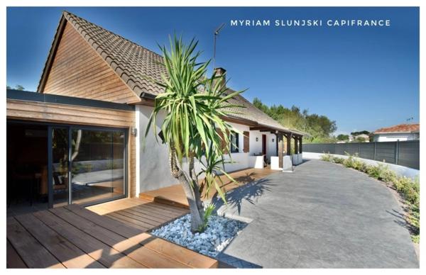 Dpt Landes (40), à vendre Villa atypique refaite à neuf, proche autoroute, océan, au calme.