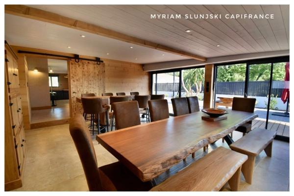 Dpt Landes (40), à vendre Villa atypique refaite à neuf, proche autoroute, océan, au calme.