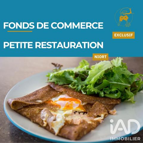Crêperie, Pizzeria​ à vendre 70 m² Niort