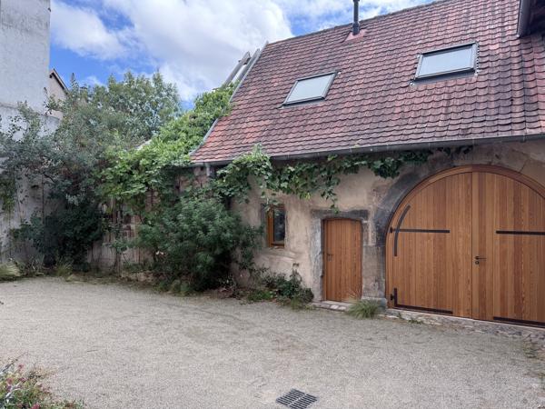 Maison de ville avec jardin et garage