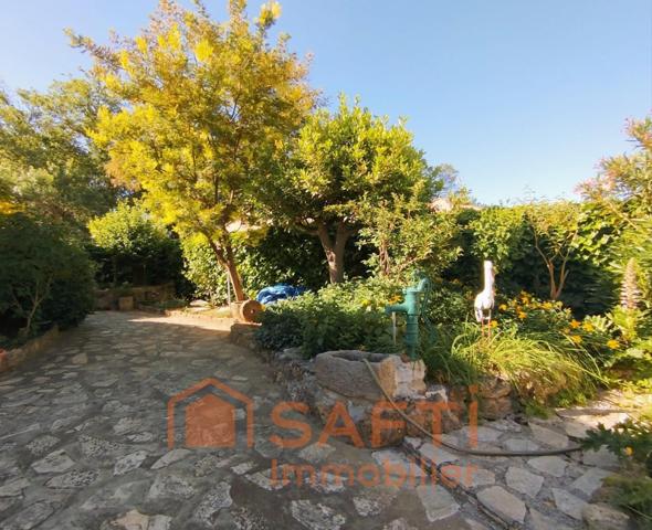 Charme du Sud, 3 chambres, jardin, garage/cellier