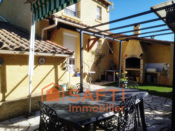 Charme du Sud, 3 chambres, jardin, garage/cellier