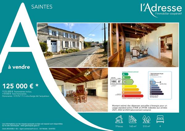 Maison La Jard 7 pièce(s) 160 m2