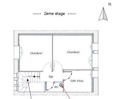 03200 VICHY -  MAISON DE VILLE 3 PIÈCES AVEC GARAGE AVEC PATIO