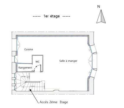 03200 VICHY -  MAISON DE VILLE 3 PIÈCES AVEC GARAGE AVEC PATIO