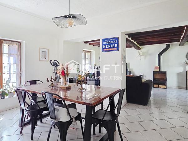 Maison pleine de charme, cadre paisible, à visiter rapidement !