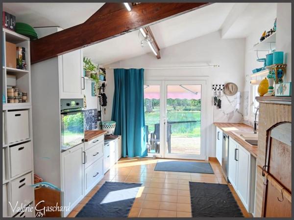 Montpon Ménestérol - Maison 4 chambres + bureau et terrain 5427m²
