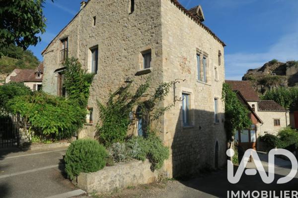 Maison à vendre 4 pièces 86 m² Saint-Cirq-Lapopie
