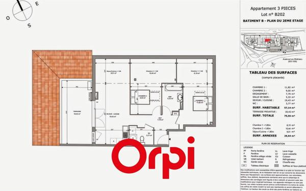 Appartement à vendre    3 pièces • 57,14 m2 Bormes-les-Mimosas