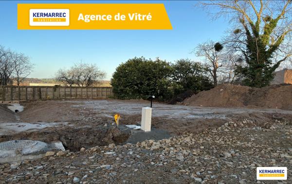 Terrain – 550 m² environ à Vitré (ref : 3283)