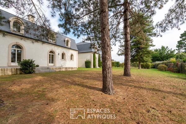Demeure Île-de-France, élégance et généreux volumes