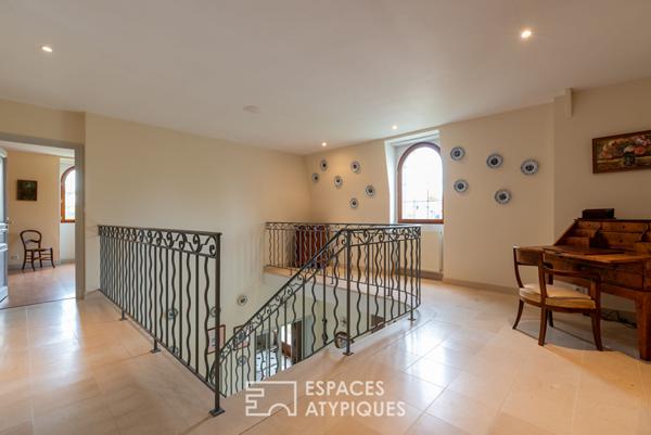 Demeure Île-de-France, élégance et généreux volumes