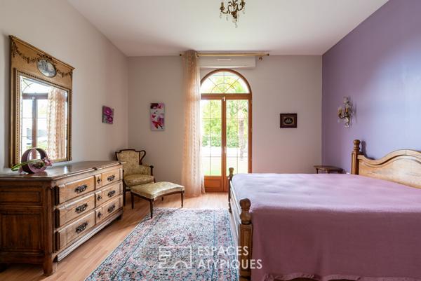 Demeure Île-de-France, élégance et généreux volumes