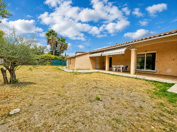Maison de plain-pied 3 chambres avec grand terrain – Juvignac Nord