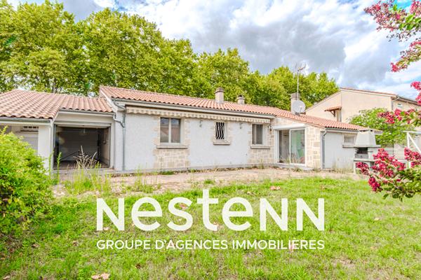 Gaillac maison 4 pièces 3 chambres plain-pied 102 m2 habitables jardin et garages