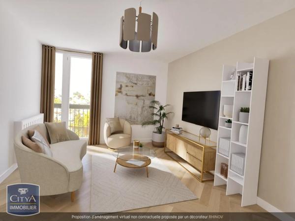 Appartement à vendre 2 pièces 47.58m²