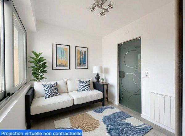Grand appartement T2bis à CARNON