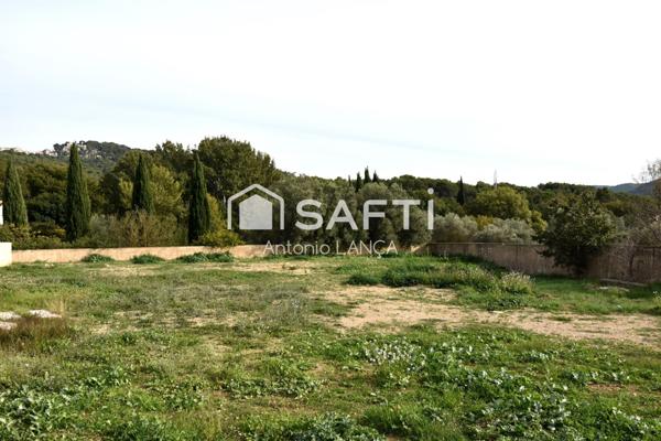 TERRAIN À BÂTIR DE 1200m2 AU CALME - AVEC PERMIS OBTENU