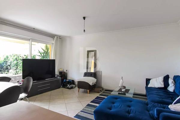 Joli rez-de-jardin proche des plages de Juan-les-Pins