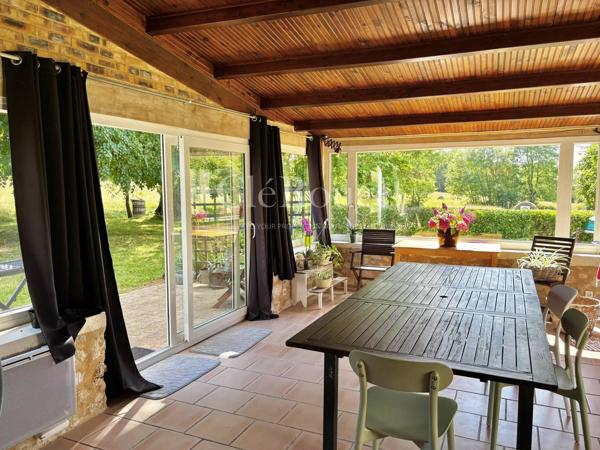 Entre Eymet et Bergerac - Belle propriété en pierre avec gîte et piscine