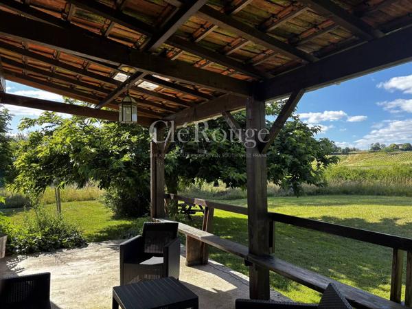 Entre Eymet et Bergerac - Belle propriété en pierre avec gîte et piscine
