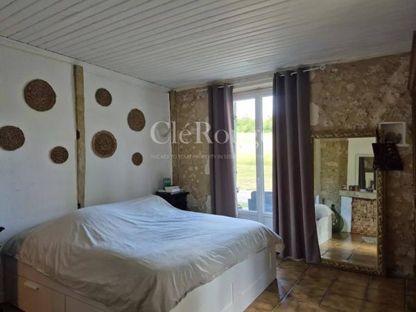 Entre Eymet et Bergerac - Belle propriété en pierre avec gîte et piscine