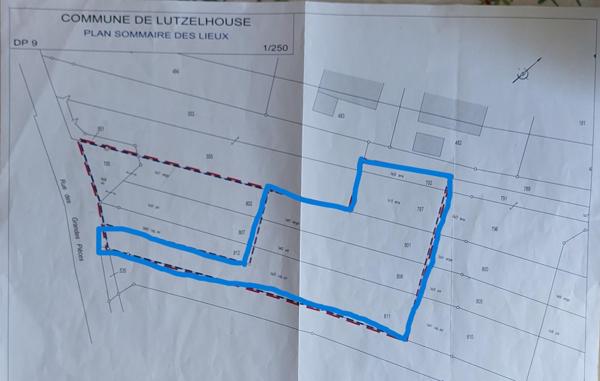 Terrain de 8 ares au cadre verdoyant et calme