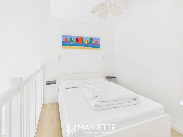 À LOUER À L'ANNÉE ? T1 BIS MEUBLÉ AVEC BALCON ? SECTEUR DES SABLES BLANCS, CONCARNEAU , Concarneau