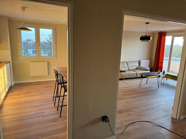 Villeurbanne T4 Meublé belle vue dégagée