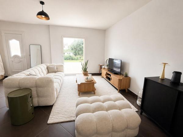 Maison de plain-pied de 88 m² avec jardin privatif
